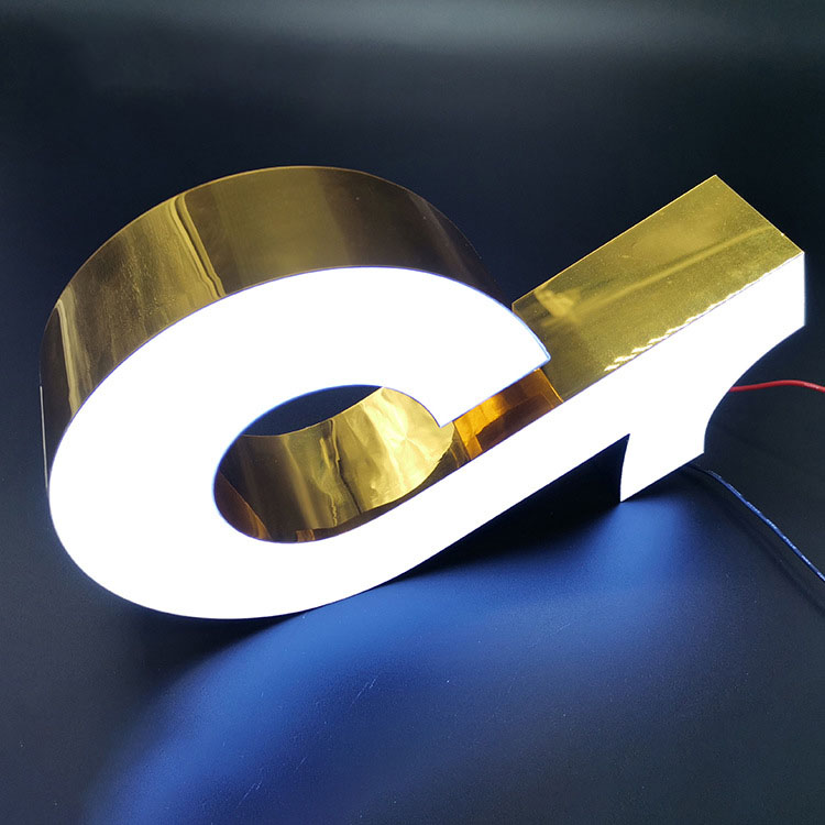 Face Lit Acrylic Light Sign